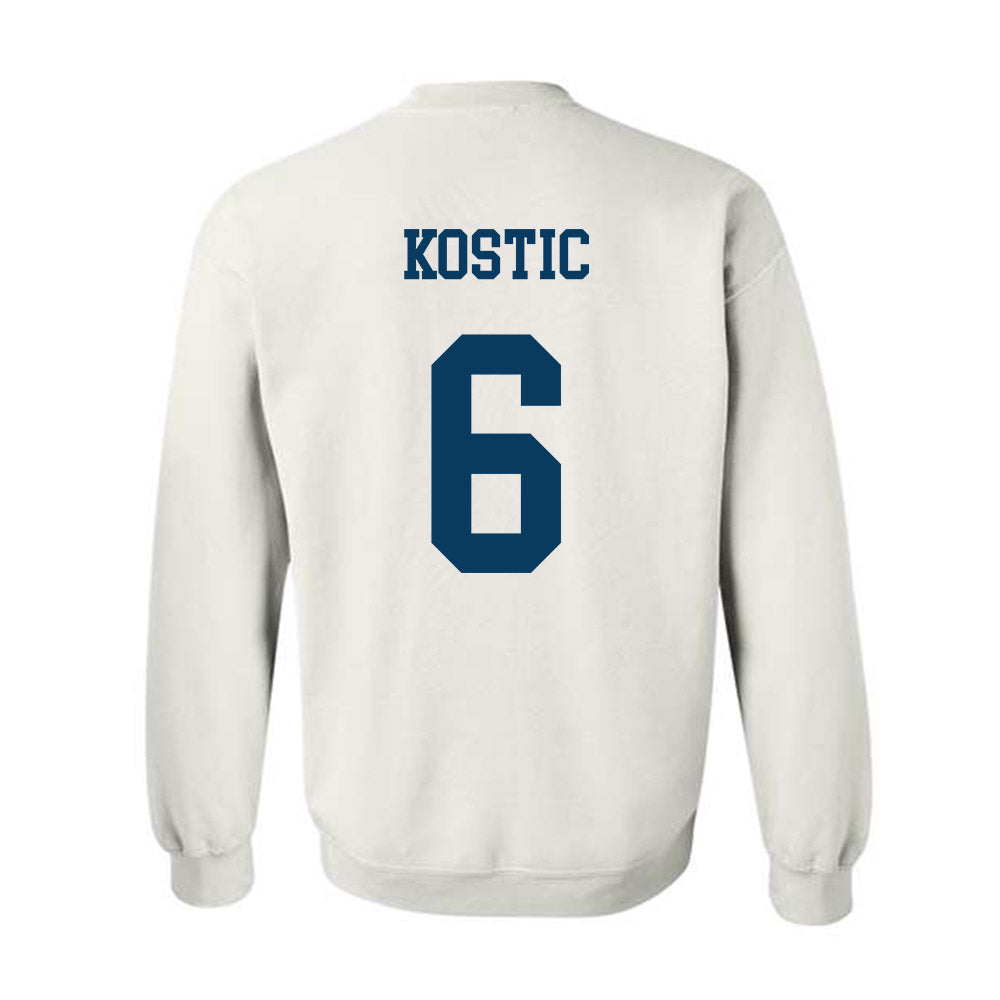 BYU - NCAA Men's Basketball : Aleksej Kostic - Generic Shersey Crewneck Sweatshirt-1