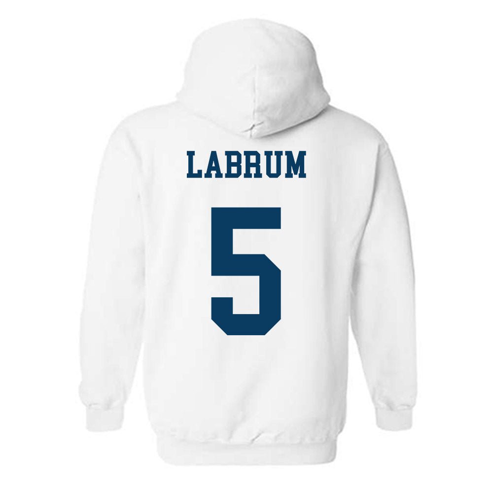 BYU - NCAA Women's Soccer : Ella Labrum - Generic Shersey Hooded Sweatshirt-1