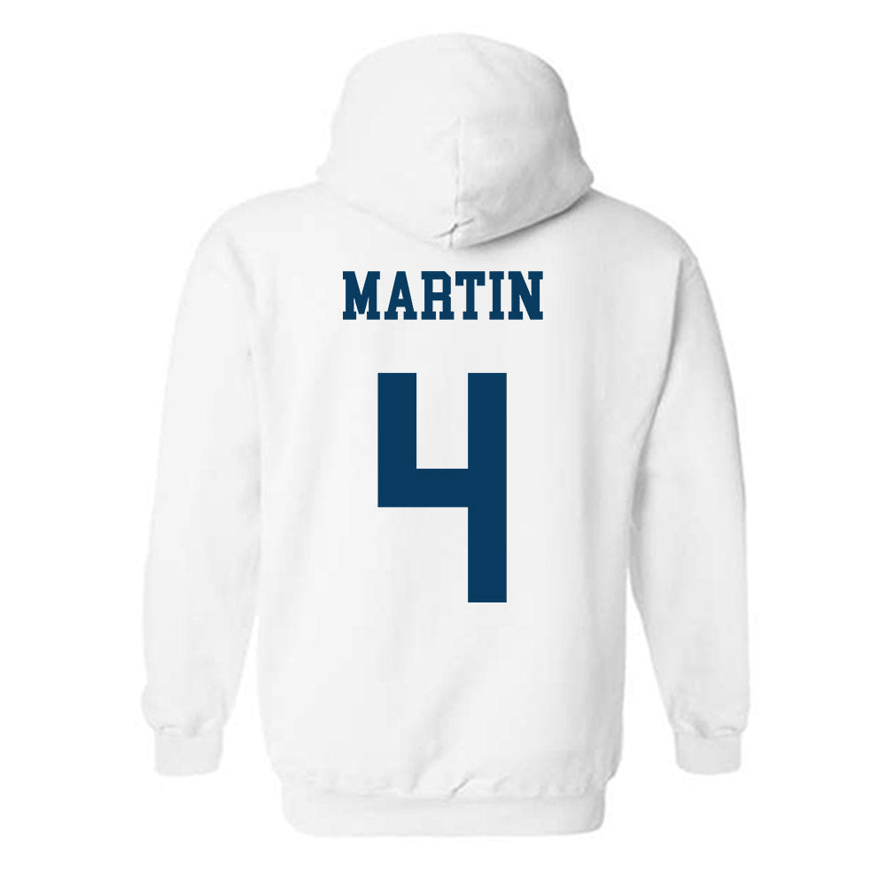 BYU - NCAA Football : Lj Martin - Generic Shersey Hooded Sweatshirt-1