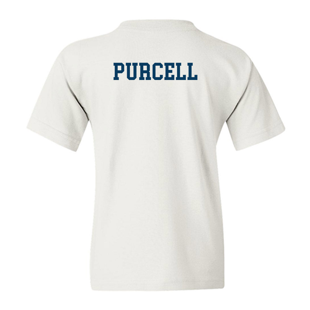 BYU - NCAA Men's Swimming & Diving : Ethan Purcell - Generic Shersey Youth T-Shirt-1