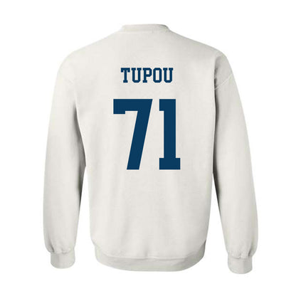 BYU - NCAA Football : Iki Tupou - Generic Shersey Crewneck Sweatshirt