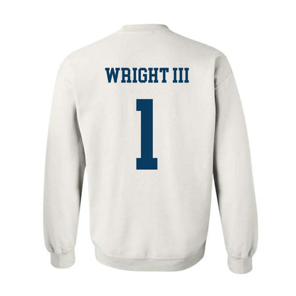 BYU - NCAA Men's Basketball : Robert Wright III - Generic Shersey Crewneck Sweatshirt-1