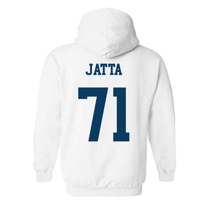 BYU - NCAA Football : Isaiah Jatta - Generic Shersey Hooded Sweatshirt-1