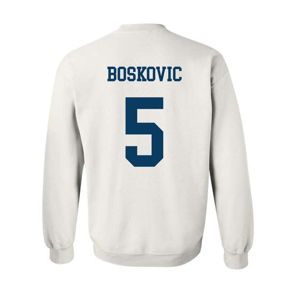 BYU - NCAA Men's Basketball : Mihailo Boskovic - Generic Shersey Crewneck Sweatshirt-1