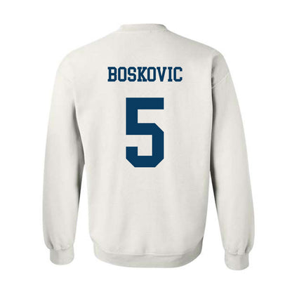 BYU - NCAA Men's Basketball : Mihailo Boskovic - Generic Shersey Crewneck Sweatshirt-1