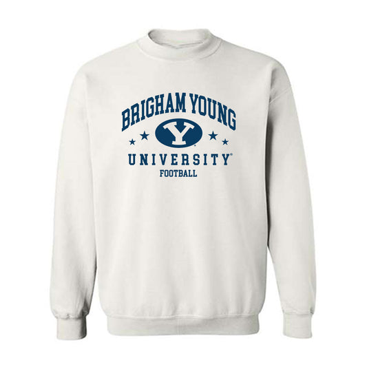 BYU - NCAA Football : Weston Covey - Generic Shersey Crewneck Sweatshirt