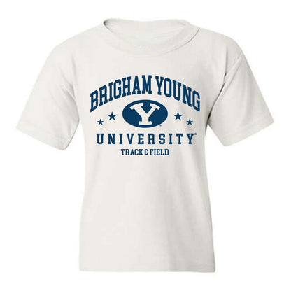 BYU - NCAA Women's Track & Field : Riley Chamberlain - Generic Shersey Youth T-Shirt-0