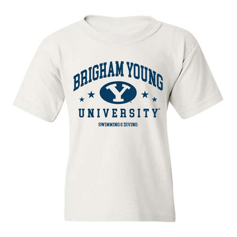 BYU - NCAA Women's Swimming & Diving : Kiara Xanthos - Generic Shersey Youth T-Shirt-0
