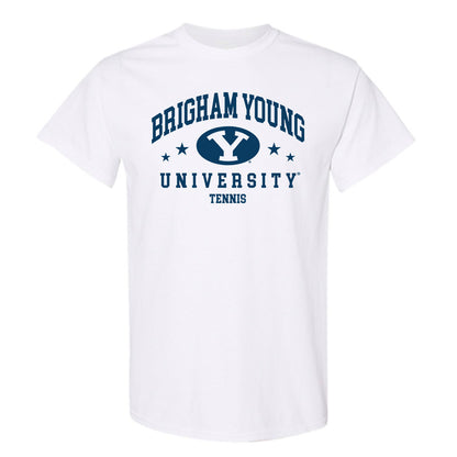 BYU - NCAA Women's Tennis : Sage Bergeson - Generic Shersey T-Shirt-0