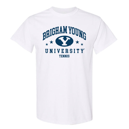 BYU - NCAA Women's Tennis : Sage Bergeson - Generic Shersey T-Shirt-0