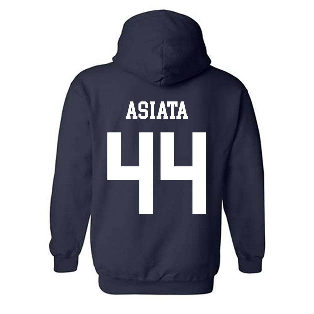 BYU - NCAA Football : Ephraim Asiata - Generic Shersey Hooded Sweatshirt-1