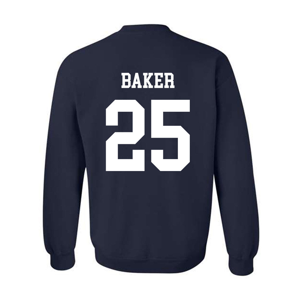 BYU - NCAA Men's Basketball : Dawson Baker - Generic Shersey Crewneck Sweatshirt-1