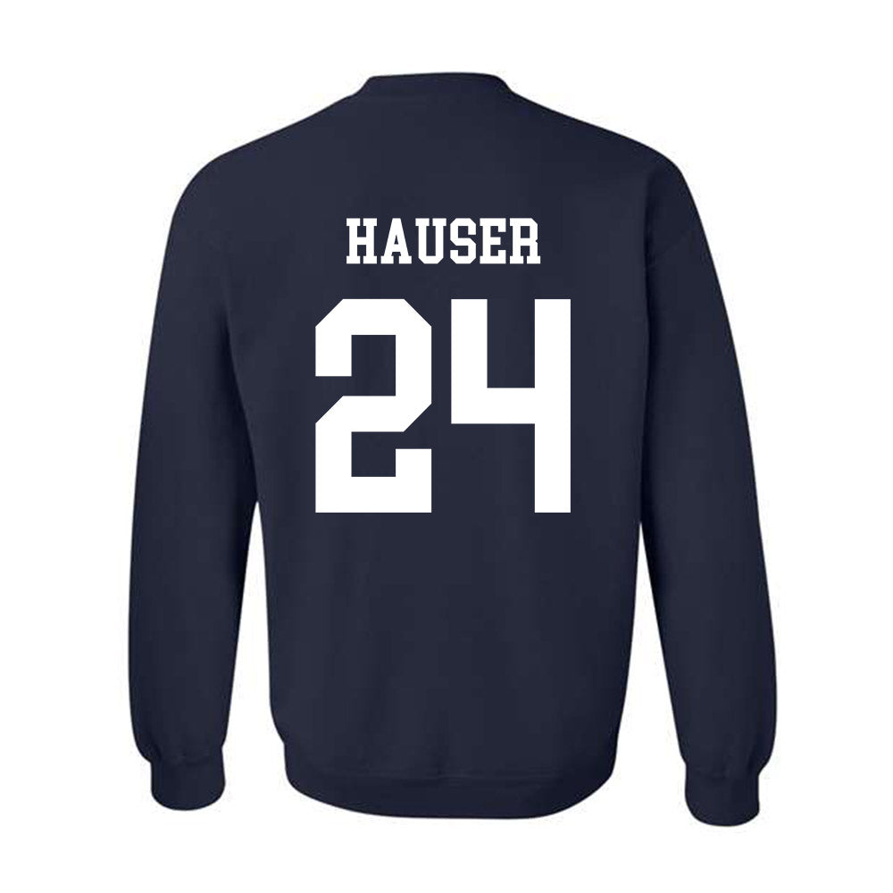 BYU - NCAA Men's Volleyball : Cole Hauser - Generic Shersey Crewneck Sweatshirt-1