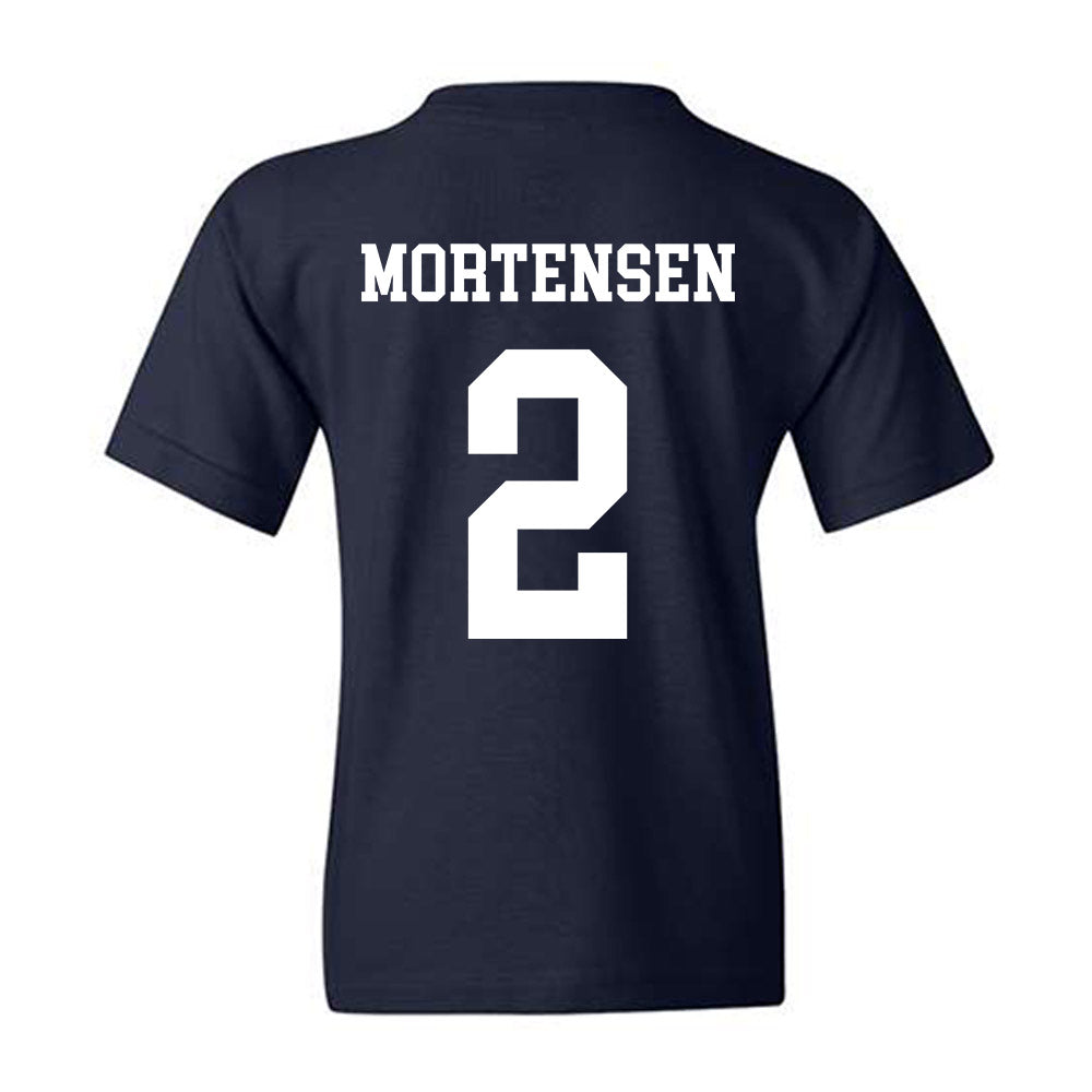 BYU - NCAA Women's Volleyball : Elina Mortensen - Generic Shersey Youth T-Shirt-1