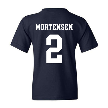 BYU - NCAA Women's Volleyball : Elina Mortensen - Generic Shersey Youth T-Shirt-1