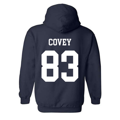 BYU - NCAA Football : Weston Covey - Generic Shersey Hooded Sweatshirt