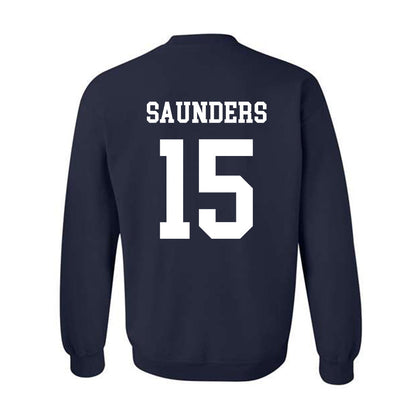 BYU - NCAA Men's Basketball : Richie Saunders - Generic Shersey Crewneck Sweatshirt-1