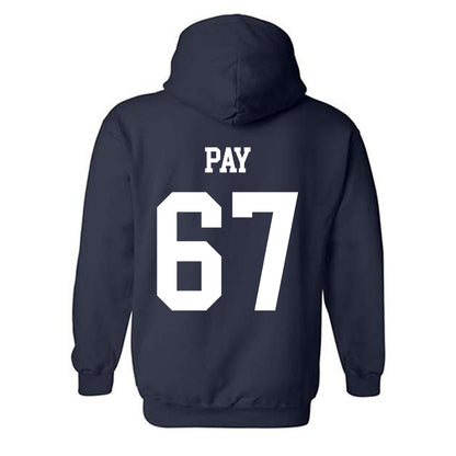 BYU - NCAA Football : Trevor Pay - Generic Shersey Hooded Sweatshirt