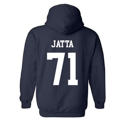 BYU - NCAA Football : Isaiah Jatta - Generic Shersey Hooded Sweatshirt-1