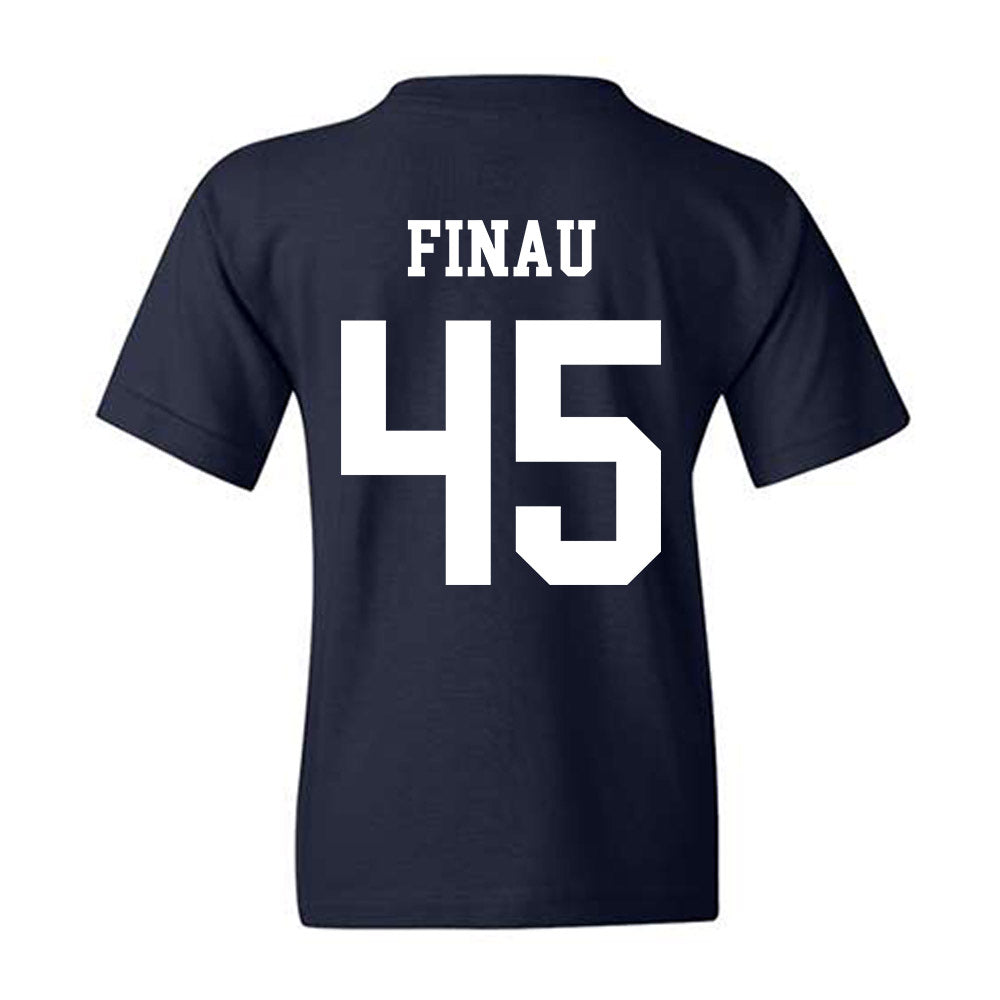 BYU - NCAA Football : Lucky Finau - Generic Shersey Youth T-Shirt-1