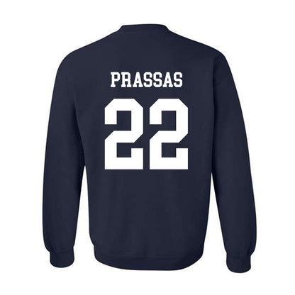 BYU - NCAA Football : Tommy Prassas - Generic Shersey Crewneck Sweatshirt-1