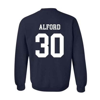 BYU - NCAA Football : Max Alford - Generic Shersey Crewneck Sweatshirt-1