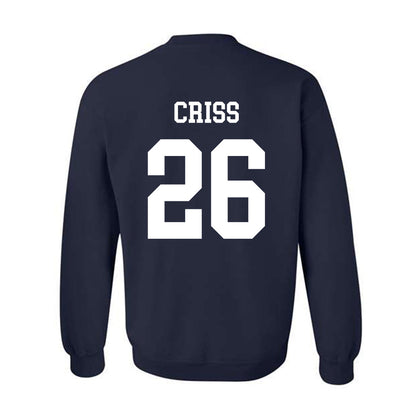 BYU - NCAA Football : Jordyn Criss - Generic Shersey Crewneck Sweatshirt-1