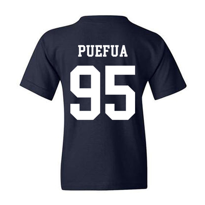 BYU - NCAA Football : Alvin Puefua - Generic Shersey Youth T-Shirt-1