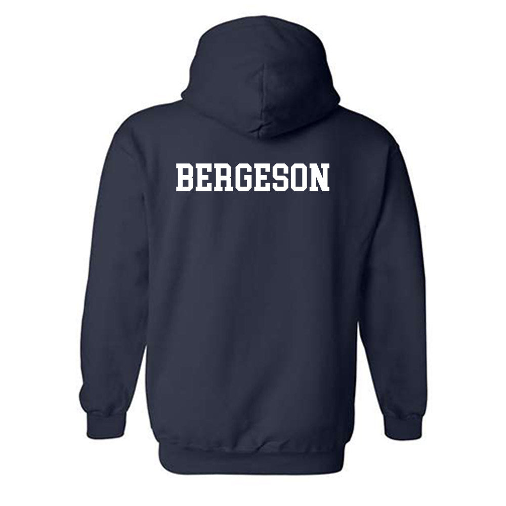 BYU - NCAA Women's Tennis : Sage Bergeson - Generic Shersey Hooded Sweatshirt-1