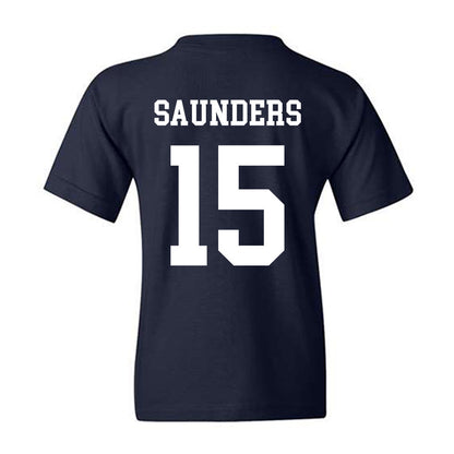 BYU - NCAA Men's Basketball : Richie Saunders - Generic Shersey Youth T-Shirt-1