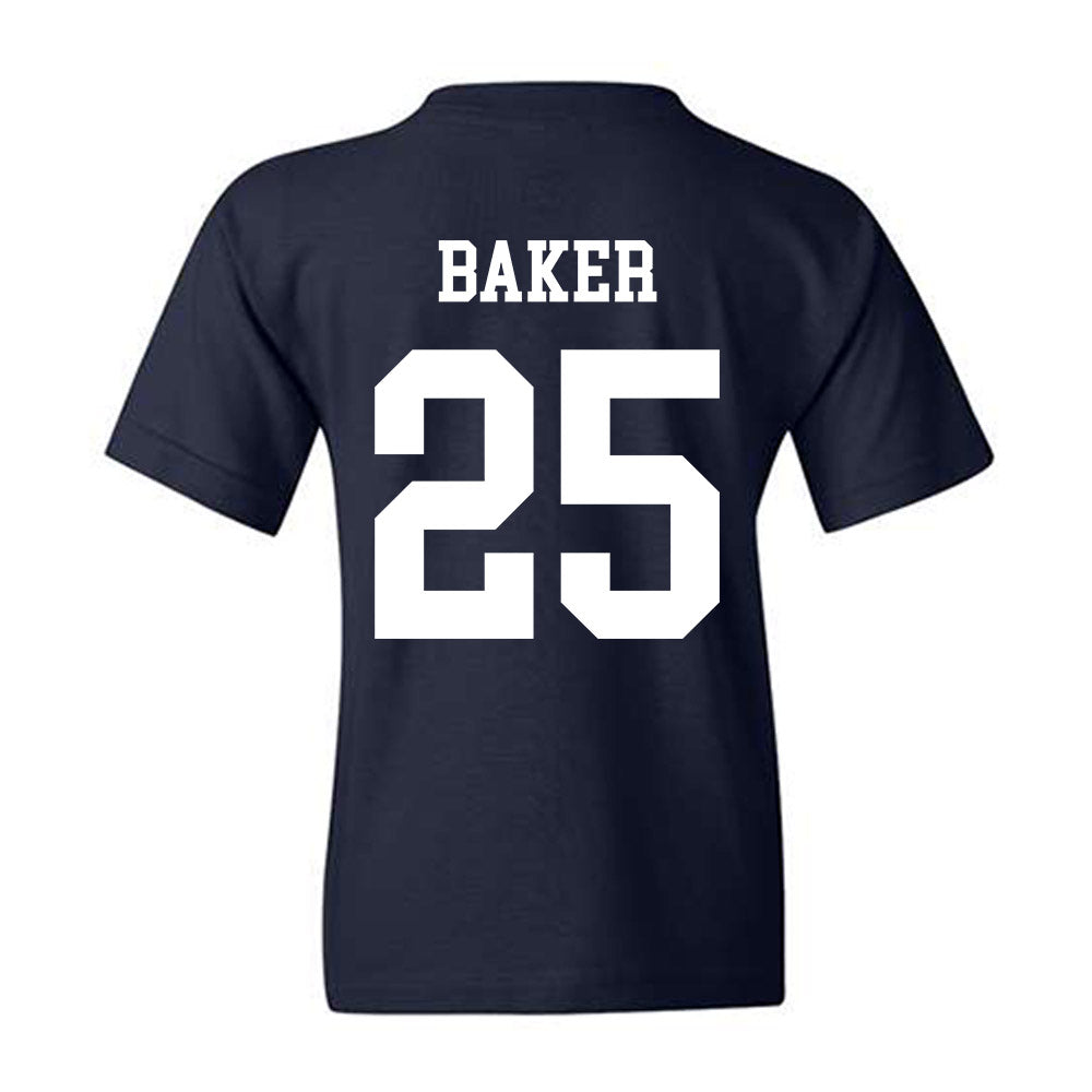 BYU - NCAA Men's Basketball : Dawson Baker - Generic Shersey Youth T-Shirt-1