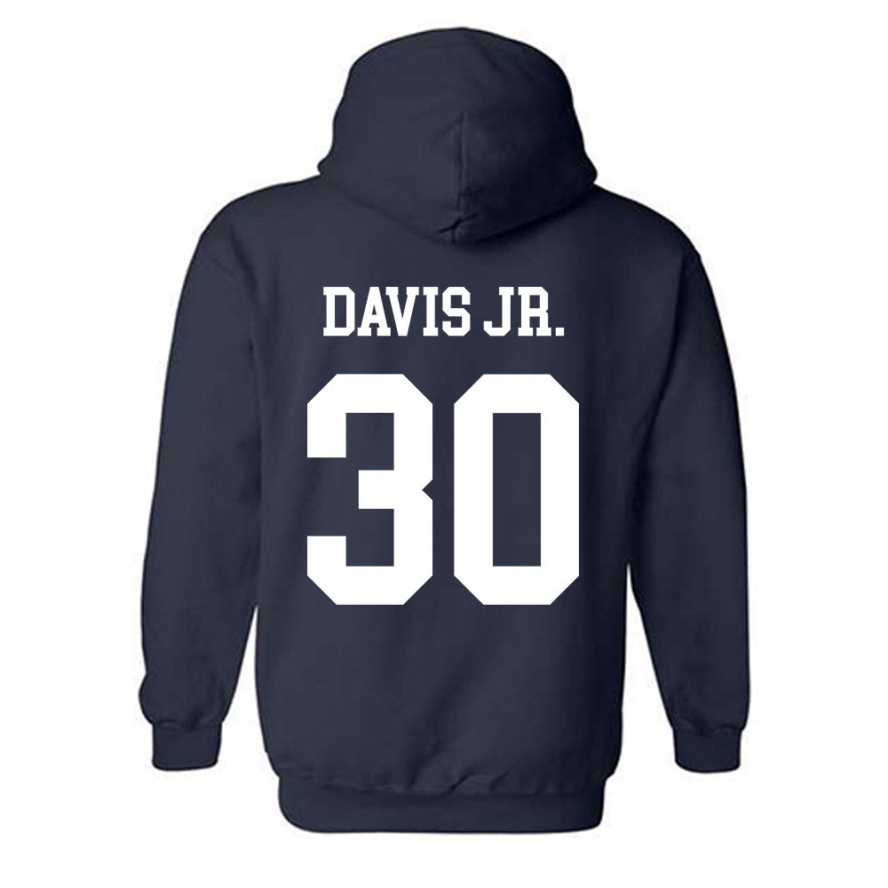 BYU - NCAA Men's Basketball : Kennard Davis Jr. - Generic Shersey Hooded Sweatshirt-1