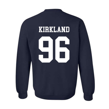BYU - NCAA Football : Justin Kirkland - Generic Shersey Crewneck Sweatshirt-1
