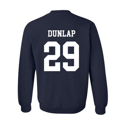 BYU - NCAA Football : Jayden Dunlap - Generic Shersey Crewneck Sweatshirt-1