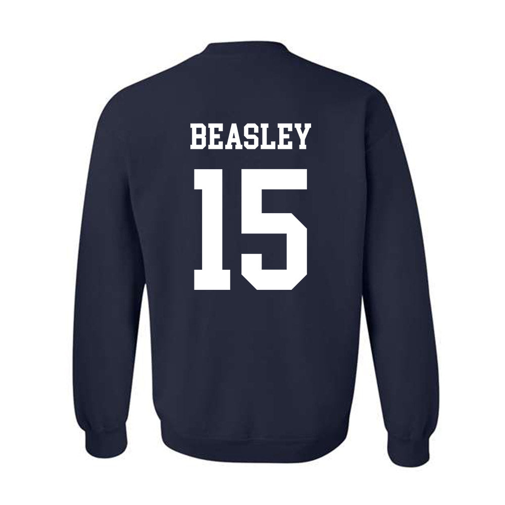 BYU - NCAA Football : Tayvion Beasley - Generic Shersey Crewneck Sweatshirt-1