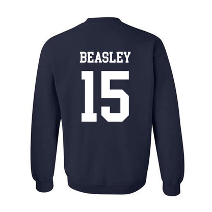 BYU - NCAA Football : Tayvion Beasley - Generic Shersey Crewneck Sweatshirt-1