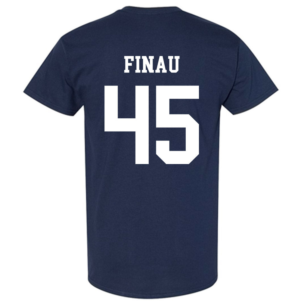BYU - NCAA Football : Lucky Finau - Generic Shersey T-Shirt-1