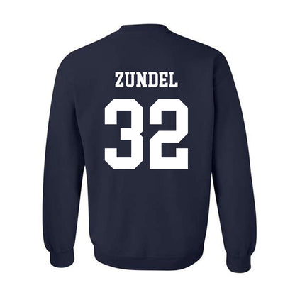 BYU - NCAA Football : Will Zundel - Generic Shersey Crewneck Sweatshirt