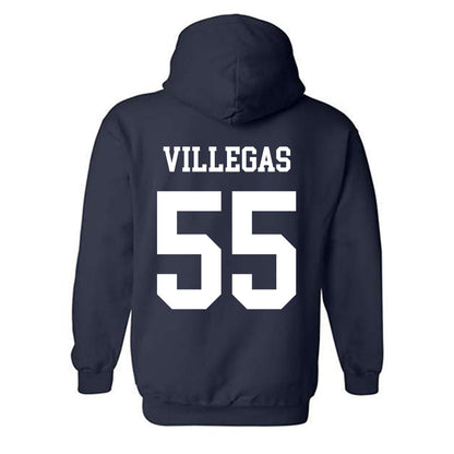 BYU - NCAA Softball : Jada Villegas - Generic Shersey Hooded Sweatshirt-1