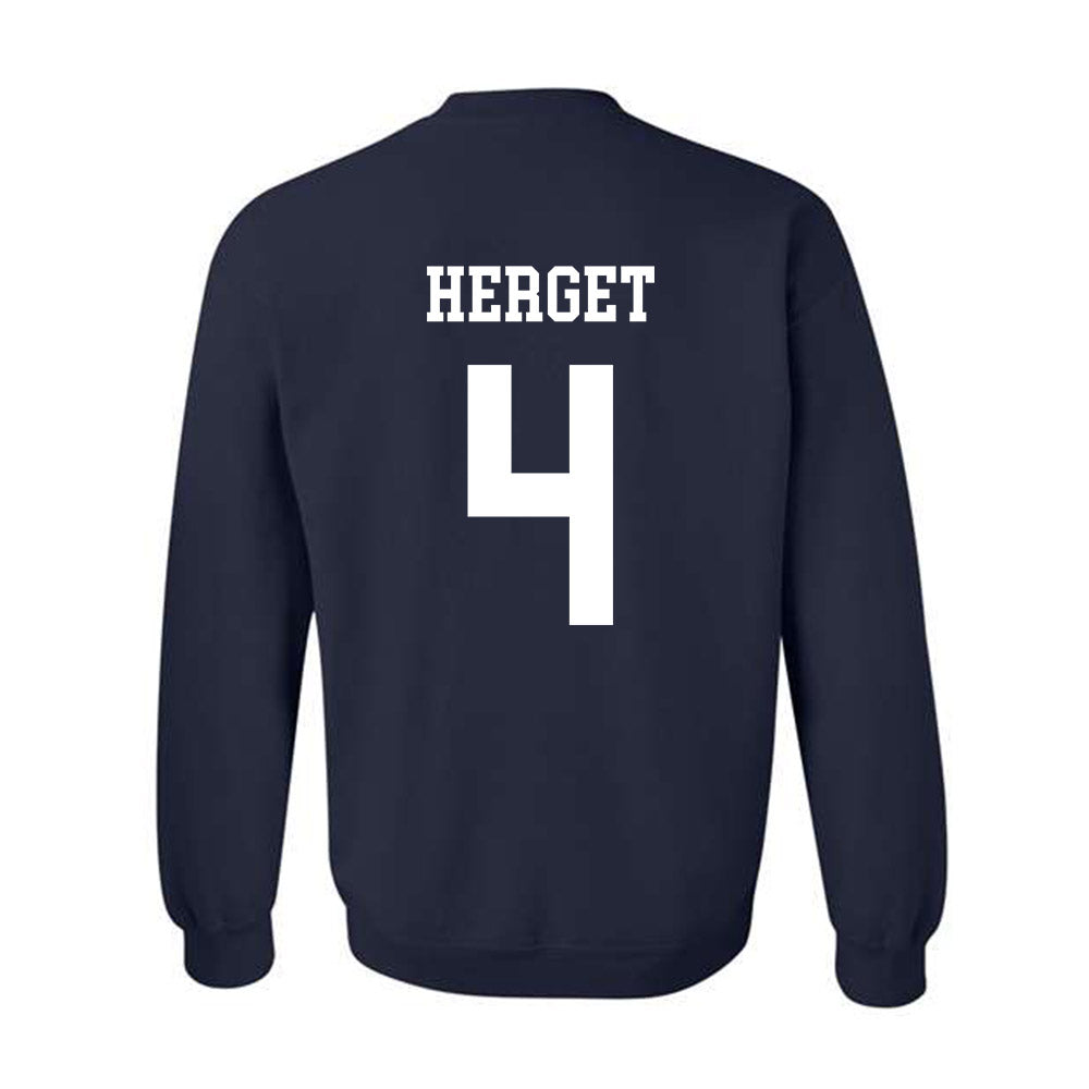 BYU - NCAA Men's Volleyball : Trevor Herget - Generic Shersey Crewneck Sweatshirt-1