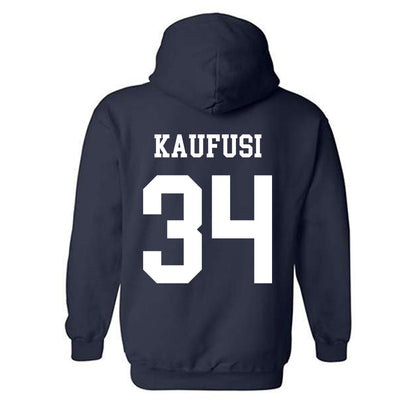 BYU - NCAA Football : Maika Kaufusi - Generic Shersey Hooded Sweatshirt