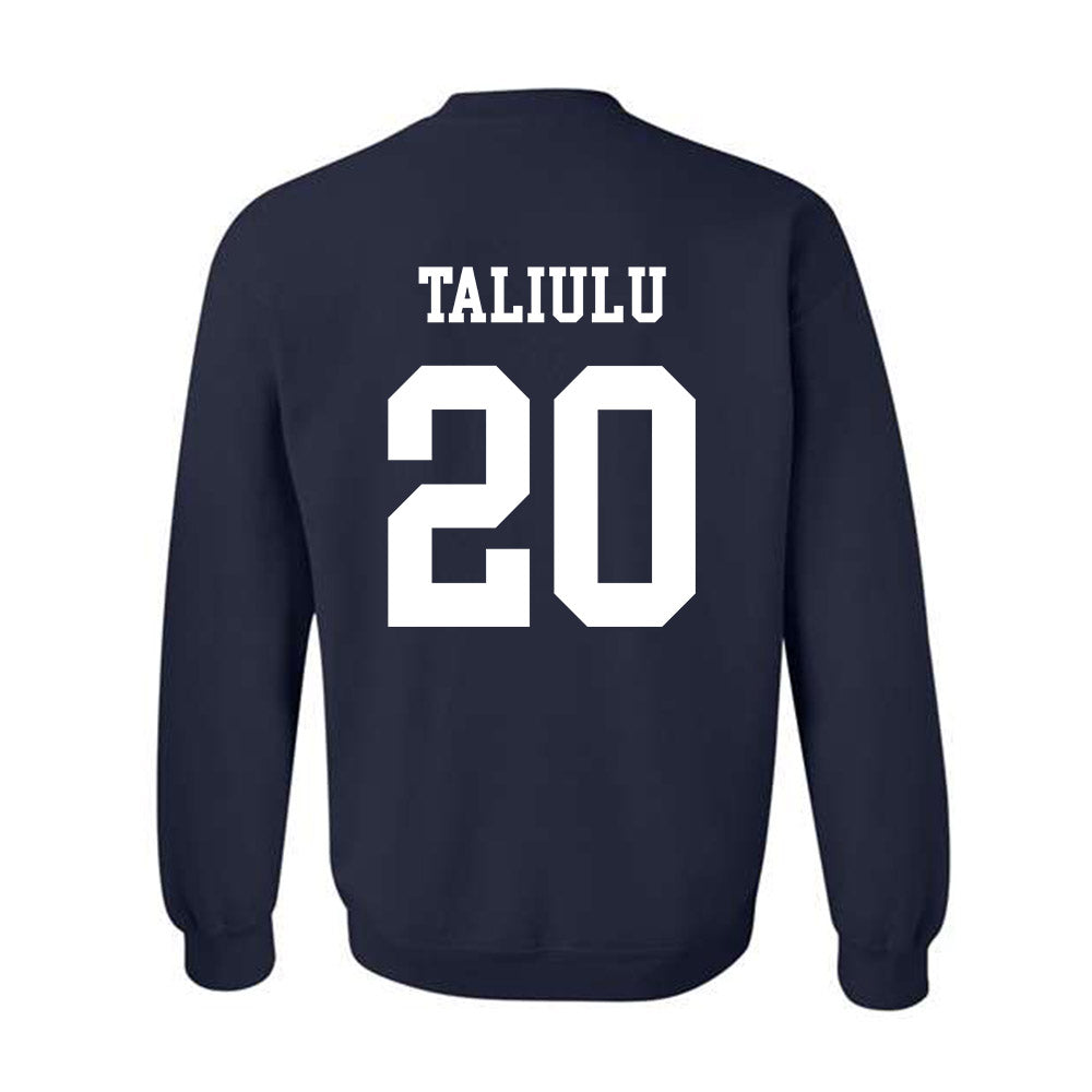 BYU - NCAA Football : Marquis Taliulu - Generic Shersey Crewneck Sweatshirt