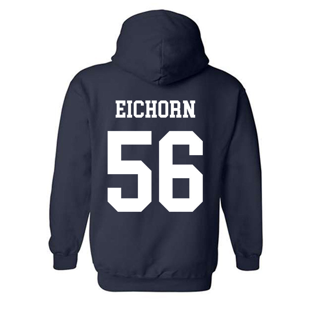 BYU - NCAA Football : Jake Eichorn - Generic Shersey Hooded Sweatshirt