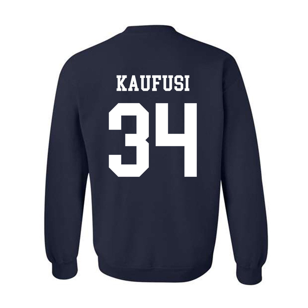 BYU - NCAA Football : Maika Kaufusi - Generic Shersey Crewneck Sweatshirt