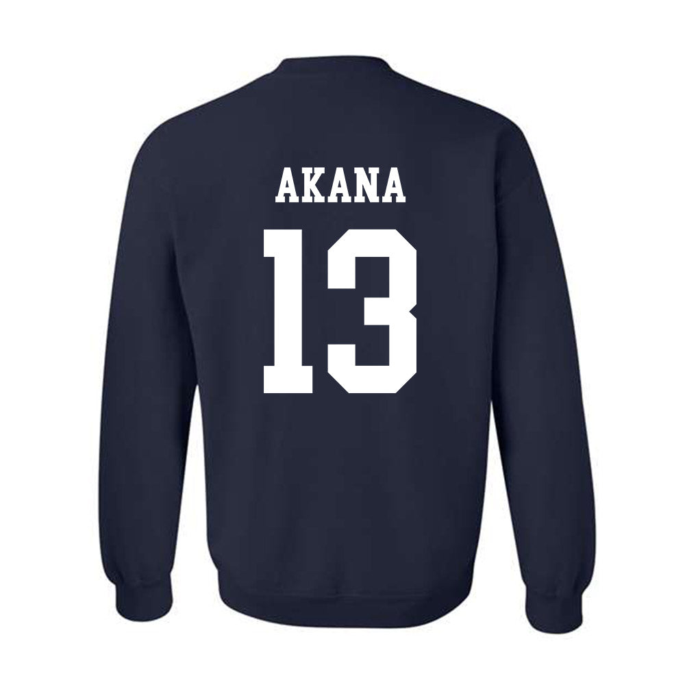 BYU - NCAA Football : Tausili Akana - Generic Shersey Crewneck Sweatshirt-1