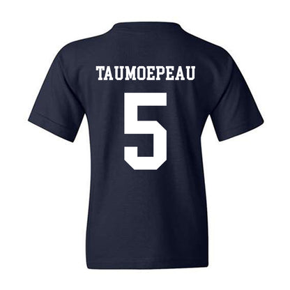 BYU - NCAA Football : Nusi Taumoepeau - Generic Shersey Youth T-Shirt-1