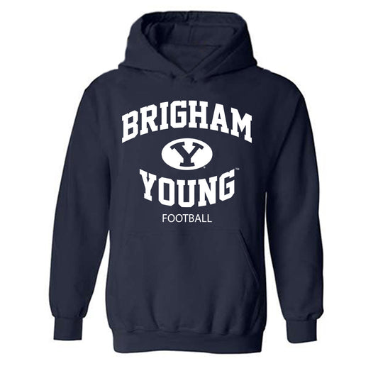 BYU - NCAA Football : Crew Wakley - Hooded Sweatshirt