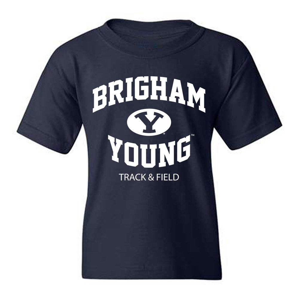 BYU - NCAA Women's Track & Field : Miki Smith - Generic Shersey Youth T-Shirt-0
