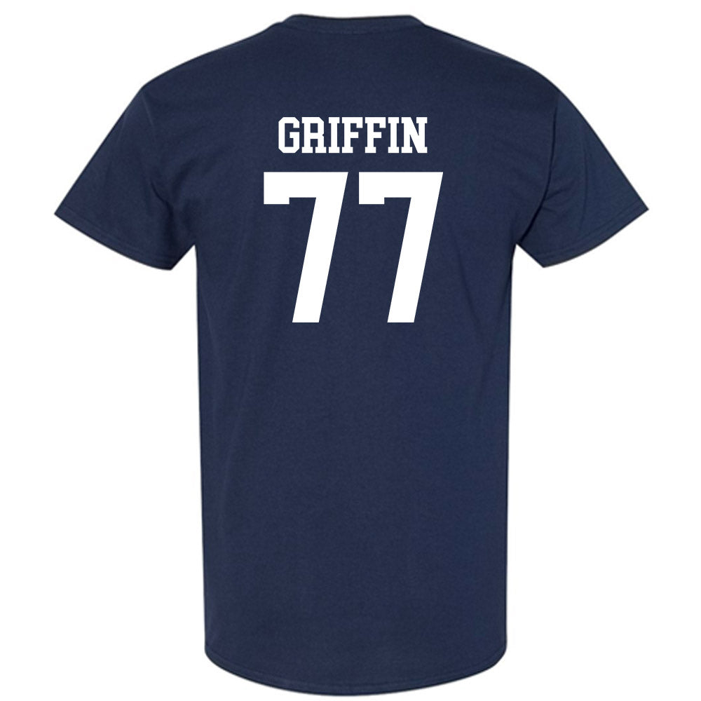 BYU - NCAA Football : Jake Griffin - Sports Shersey T-Shirt-1