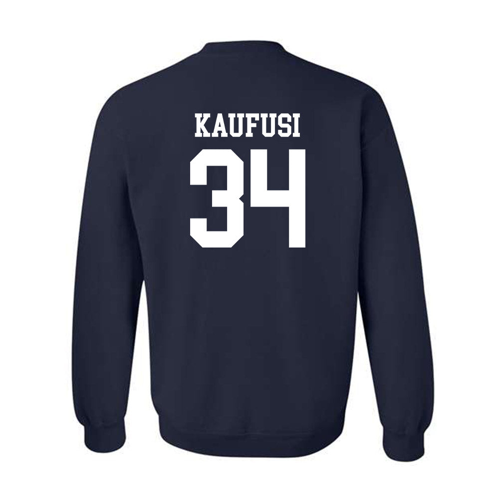 BYU - NCAA Football : Maika Kaufusi - Sports Shersey Crewneck Sweatshirt